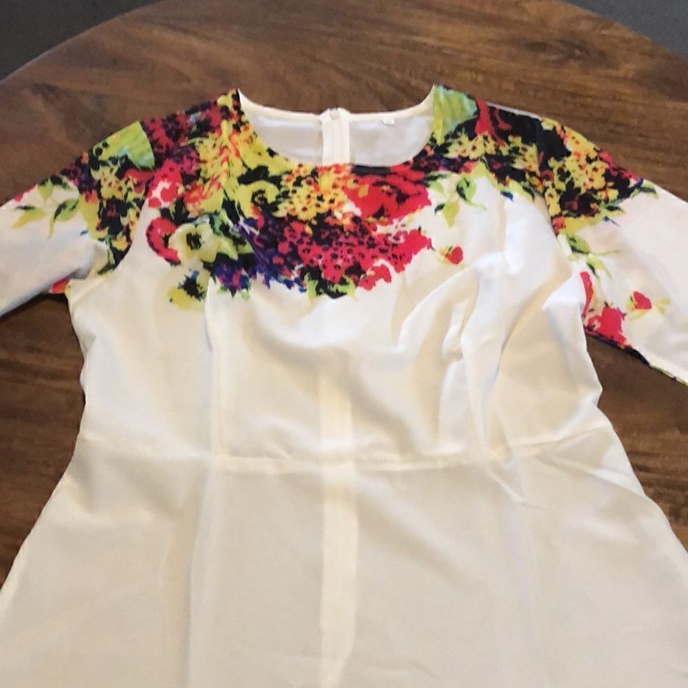 COPY - Floral Maxi dress - Picture 6 of 7
